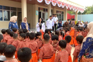 Kunjungan Wali Kota Bandar Lampung di TK Pertiwi